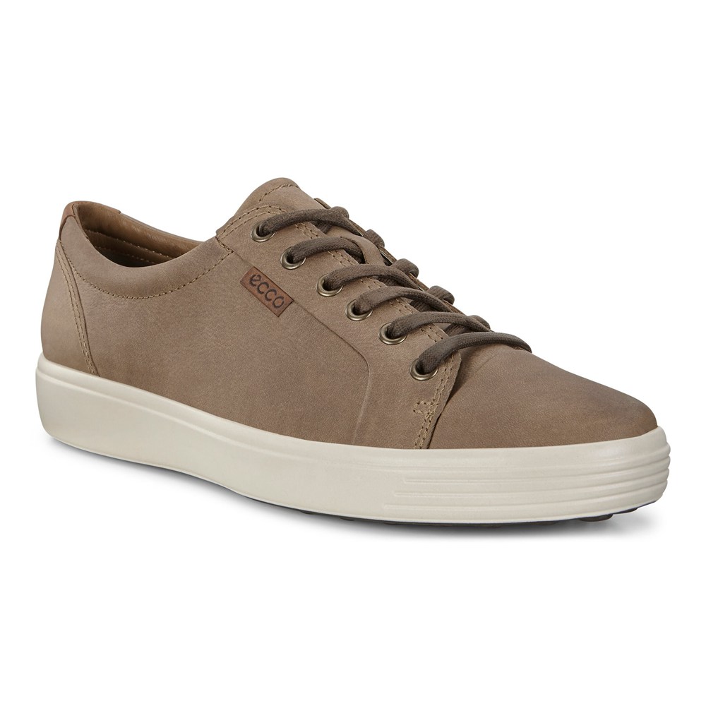 ECCO Mens Sneakers Brown - Soft 7S - EAX-167245